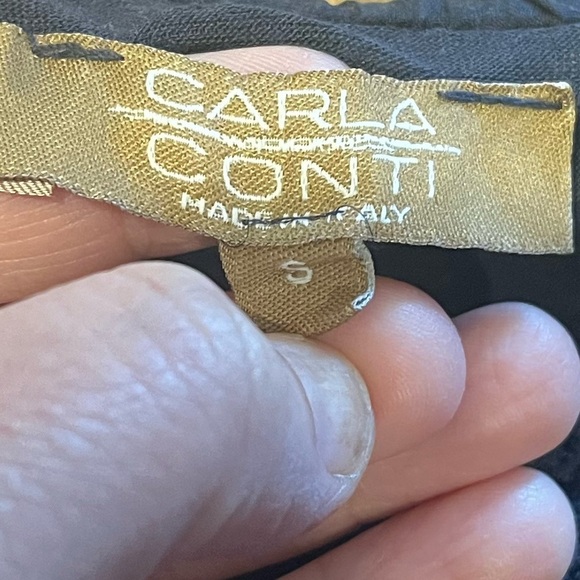 💙 Silk Blend Blouse with Crochet Detail – Carla Conti size S - Picture 2 of 10